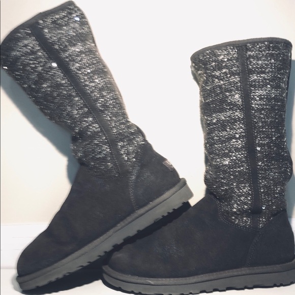 ❤️CLEARANCE🌺UGG Camaya Sequin Knit and Suede - Picture 3 of 11